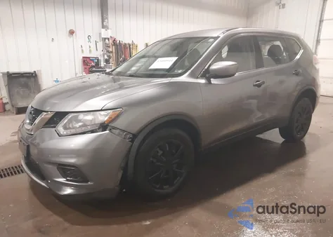 2016 Nissan Rogue S from USA, damaged, VIN KNMAT2MV2GP621562